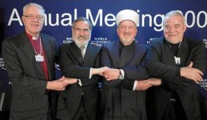 Religious leaders call for the peace in the middle east