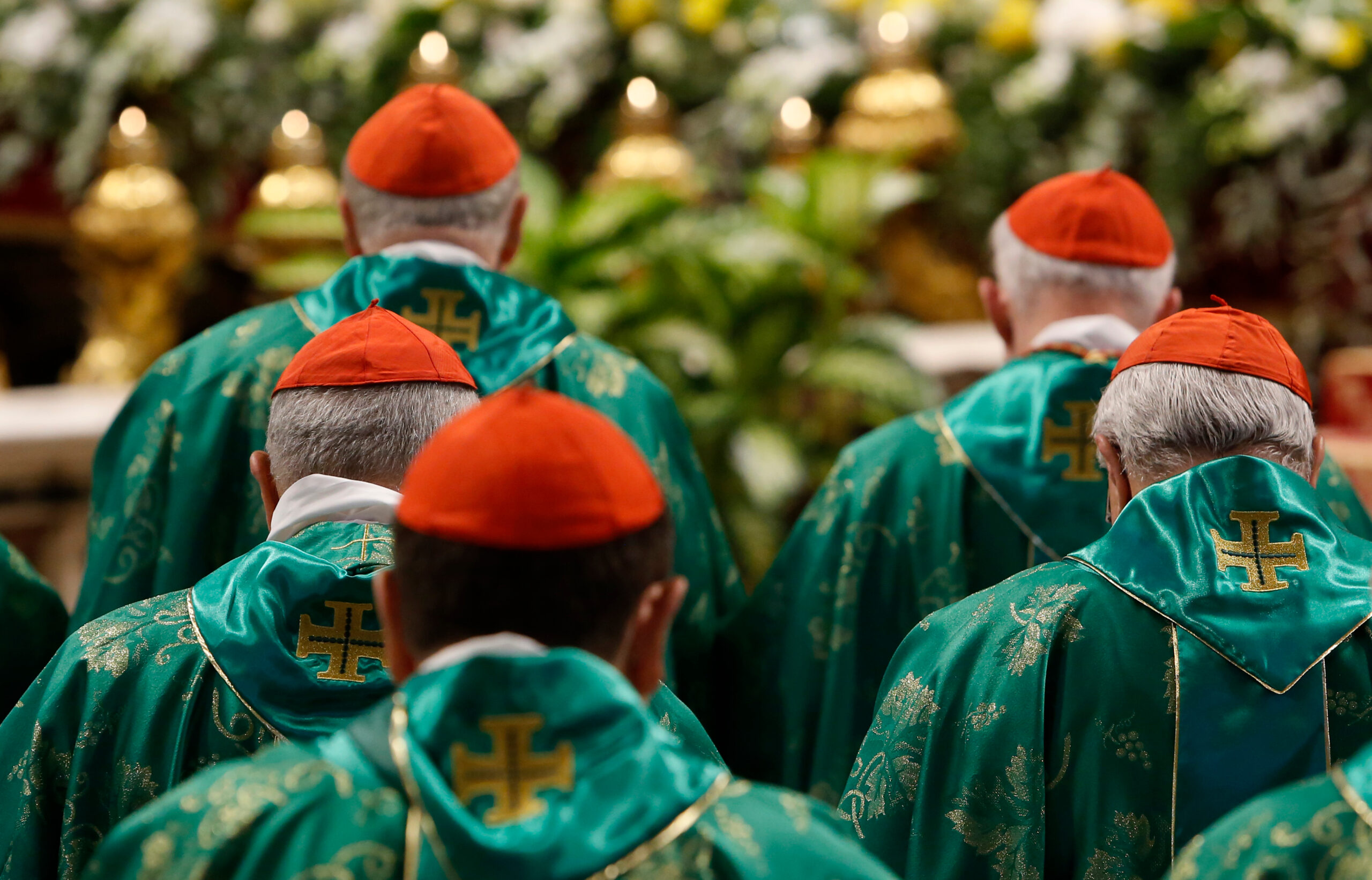 Vatican,City,,October,6,,2019.,Cardinals,Attend,A,Mass,Celebrated