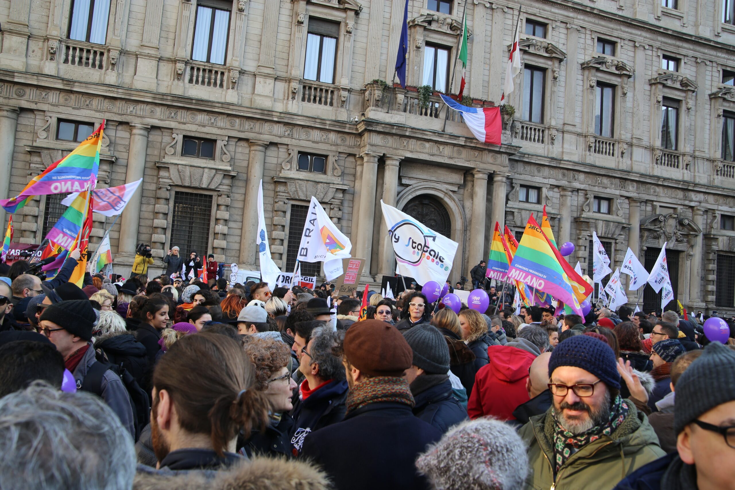 Milan,,Italy,-,January,23,,2016:,”wake,Up,Italy”,Event