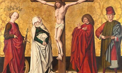 YBV0200533_Christ-on-the-cross-with-saints