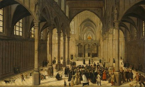 YR0008263_Church-Interior-with-Christ-Preaching-to-a-Congregation