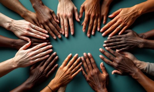 hands-unite-humanity-stockcake