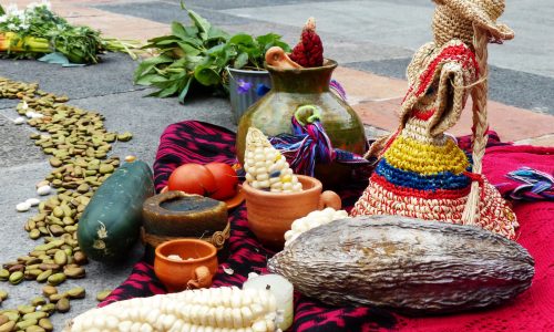 Fragment,Of,Chakana,(chacana),Or,Ceremony,In,Homage,To,Pachamama