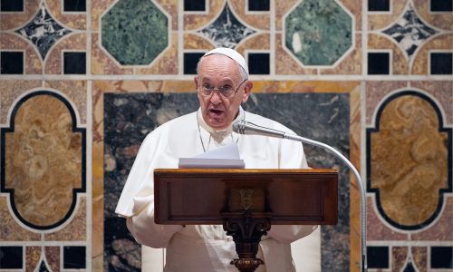 Vatican,City,,Vatican,-,January,09,2020:,Pope,Francis,Addresses