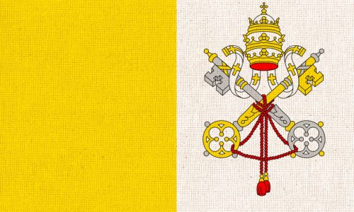 The,Holy,See,Flag.,Flag,Of,Vatican.,National,Vatican,Flag