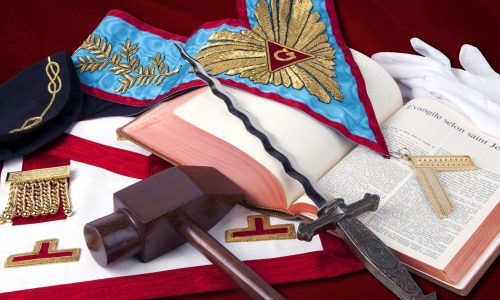 Tenerife,,November,15:,Ancient,Freemasonry,Symbolic,Objects,Of,Worshipful,Master