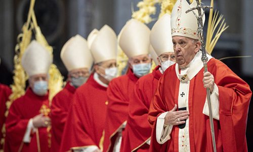 POPE PALM SUNDAY